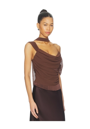 LPA Adara Corset Top in Brown. Size M. Also in XXS, XS, S, L.