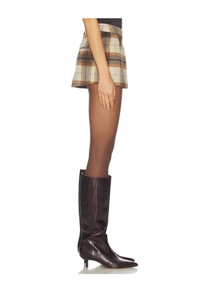 Ksubi Addison Skirt in Brown. Size 24. Also in 26, 25, 27, 28, 30.