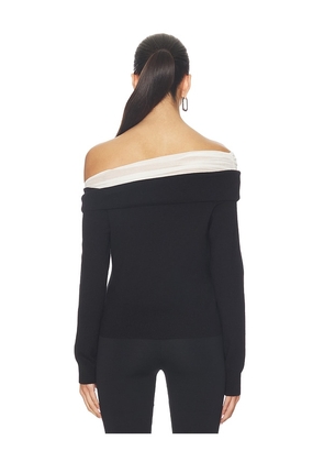 Line & Dot Ysa Sweater in Black. Size M. Also in S, XS, L.