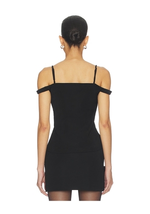 Line & Dot Elodie Top in Black. Size M. Also in S, XS, L.