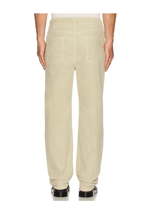 NILI LOTAN Cord Billie Pant in Cream. Size 32. Also in 34, 36.