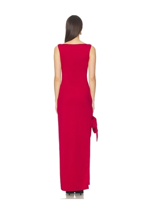 MORE TO COME Riona Maxi Dress in Red. Size M. Also in XXS, XS, S.