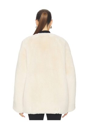 L'Academie Aja Jacket in Ivory. Size M. Also in S, XXS, XS, L, XL.