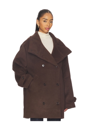 Lovers and Friends Rae Coat in Brown. Size M. Also in L, S, XL, XS, XXS.