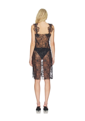 OperaSPORT Iris Dress in Black. Size M. Also in S, XXS, XS, L, XXL.