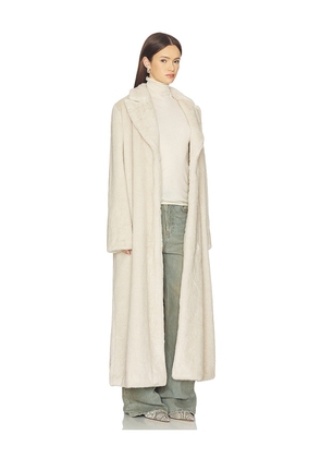 Nakedvice The Delaney Coat in Neutral. Size S. Also in XS, M, L.