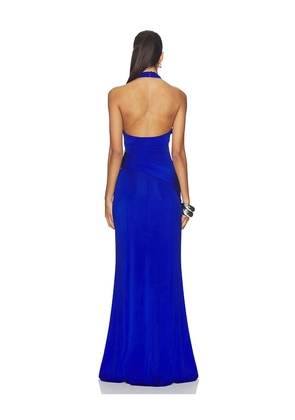 NBD The Evanna Gown in Blue. Size M. Also in XL, XXS.