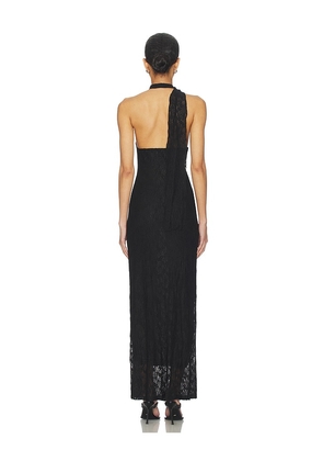 LIONESS Lux Lace Maxi Dress in Black. Size M. Also in XXS, XS, S, L.
