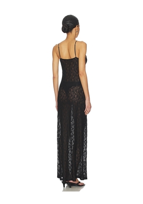LIONESS About A Girl Maxi Dress in Black. Size M. Also in L, XXL.