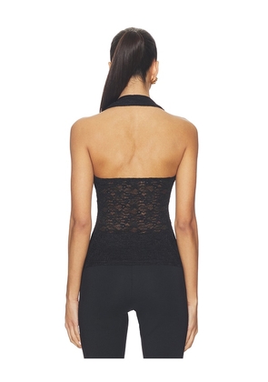 LIONESS Palisades Halter Top in Black. Size M. Also in XXS, XS, S, L, XL, XXL.