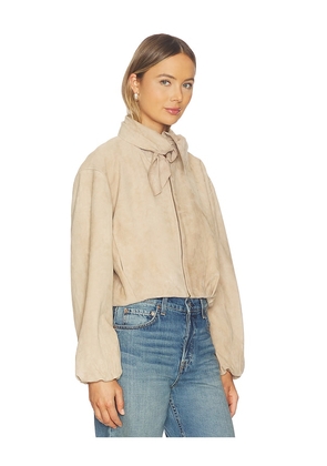 LAMARQUE Anita Jacket in Beige. Size M. Also in S, L.