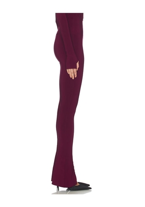 Norma Kamali x Lifestyle x REVOLVE Spat Legging in Burgundy. Size M. Also in XS, S, XL.