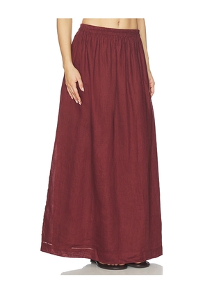 MIKOH Ciel Maxi Skirt in Brown. Size 2/M. Also in 1/S.