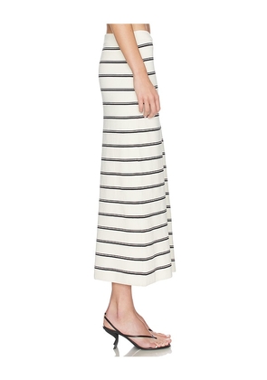 LSPACE Ravello Skirt in Black,White. Size L. Also in S, XS, M, XL.