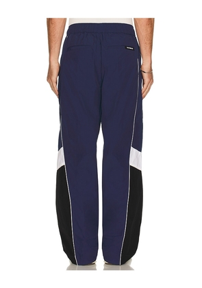 Nahmias Warm Up Pant in Blue. Size M. Also in S.