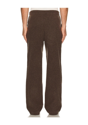 KROST Wool Knit Pants in Brown. Size S. Also in L, XL/1X.