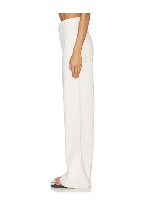 MOTHER The Chisel Sneak Jeans in White. Size 25. Also in 27, 28, 29, 30, 31, 33.