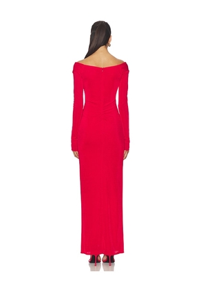 Katie May Hailey Gown in Red. Size S. Also in XXS, XS.