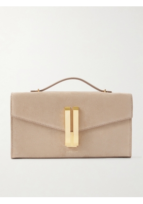 DeMellier - Vancouver Suede Clutch - Neutrals - One size