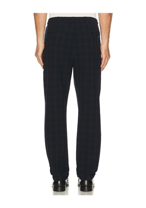 Original Penguin Plaid Joggers in Navy. Size M. Also in S, L.