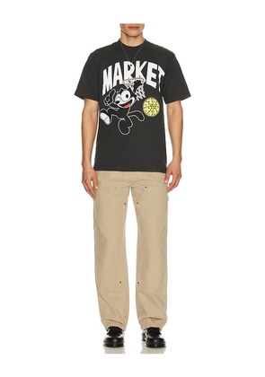 Market x Felix The Cat Dunking Tee in Black. Size M. Also in S, L.