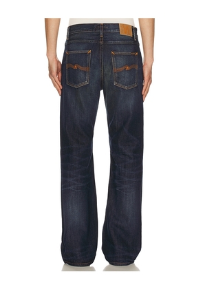Nudie Jeans Flare Glenn Jeans in Blue. Size 31. Also in 30, 32, 33, 34.