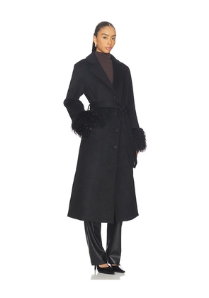 Line & Dot Loxley Coat in Black. Size S. Also in XS.