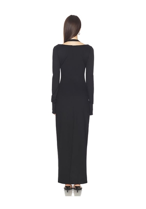 Lovers and Friends Ainsley Maxi Dress in Black. Size M. Also in XS, XXS, S, L, XL.