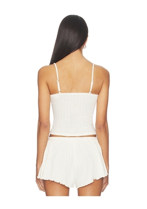 Lovers and Friends Fiona Top in Ivory. Size M. Also in XS, S, L, XL.