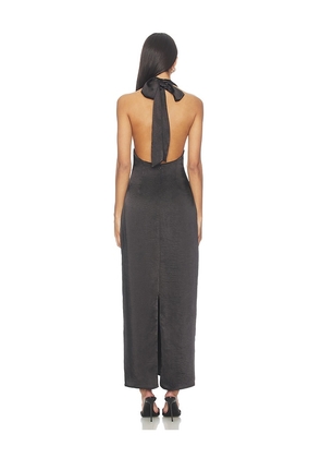 MORE TO COME Christine Maxi Dress in Black. Size M. Also in XXS.