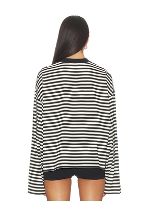 LIONESS Bloom Long Sleeve in Black,White. Size S. Also in XXS, XS, M, L, XL.