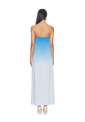LNA Ekana Dip Dye Dress in Blue. Size S. Also in L, XL.