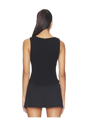 LNA Reef Hook & Eye Tank in Black. Size L. Also in M, S, XS.