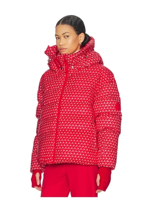 My Sunday Ski Apricity Ski Jacket in Red,White. Size L. Also in M, S.