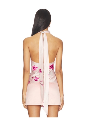 MAJORELLE Paola Top in Rose. Size M. Also in L, XL.