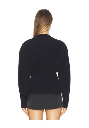MAJORELLE Arana Cardigan in Black. Size M. Also in XS, XXS, S, L.