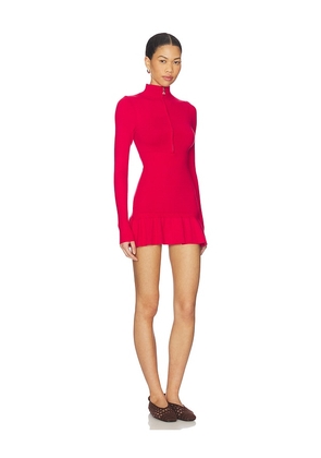 Miaou Vida Dress in Red. Size M. Also in XS, S, L.
