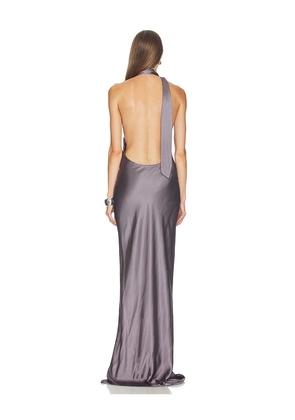 NBD Naila Gown in Grey. Size M. Also in XS, XXS, S, L, XL.