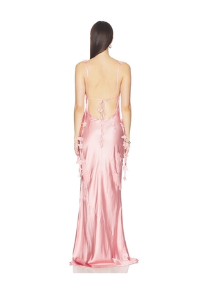 NBD Inaya Gown in Blush. Size L. Also in XS, XXS, S.
