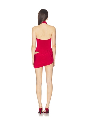 NBD Aurora Mini Dress in Red. Size M. Also in XXS, XL.