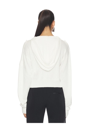 NIIHAI Button Up Cardigan in White. Size L. Also in XS.