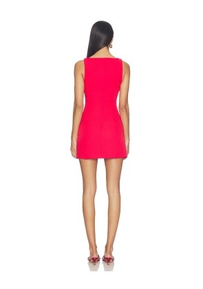 MORE TO COME Akari Mini Dress in Red. Size M. Also in XXS, XS, S, L.