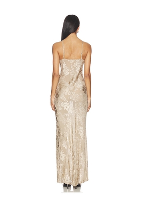 L'AGENCE Christine Dress in Beige. Size 4. Also in 6, 8.