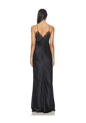 NILI LOTAN Sylas Dress in Black. Size 2. Also in 4, 8.