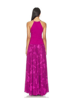 Katie May Tabitha Gown in Purple. Size L. Also in XXS, XS, S.