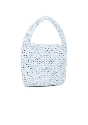 Nikki Beach Karina Shoulder Bag in Baby Blue.
