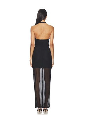 Lovers and Friends Liliah Gown in Black. Size M. Also in XXS, XS, S, L, XL.