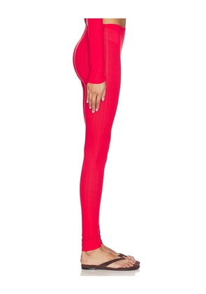Negative Underwear Whipped Long Underwear in Red. Size M. Also in XS, S, L, XL/1X.