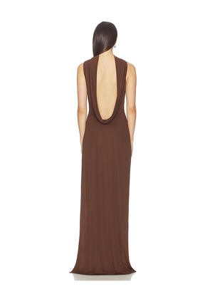 NBD Renata Gown in Brown. Size M. Also in XXS, XS, S, L, XL.