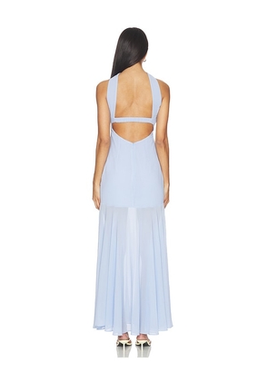 MORE TO COME Nicola Maxi Dress in Baby Blue. Size M. Also in L, XL.